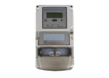 High Accuracy Single Phase Electronic Energy Meter With Transparent Glass Cover